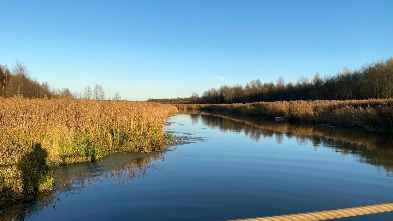 Вілла Agroturystyka Ostrowie Домброва-Білостоцька Екстер'єр фото